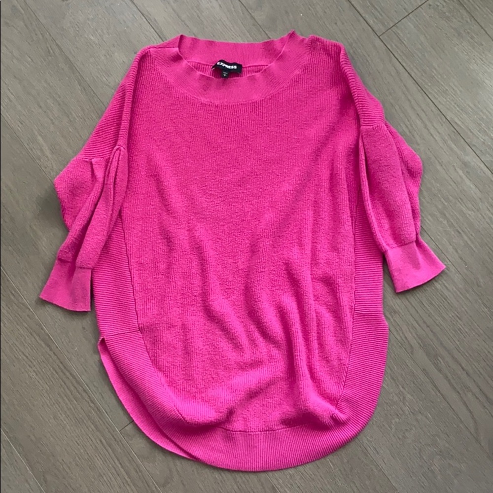 Pink sweater